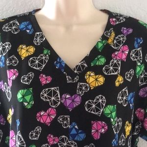 Divine Medical Uniform Scrub Top